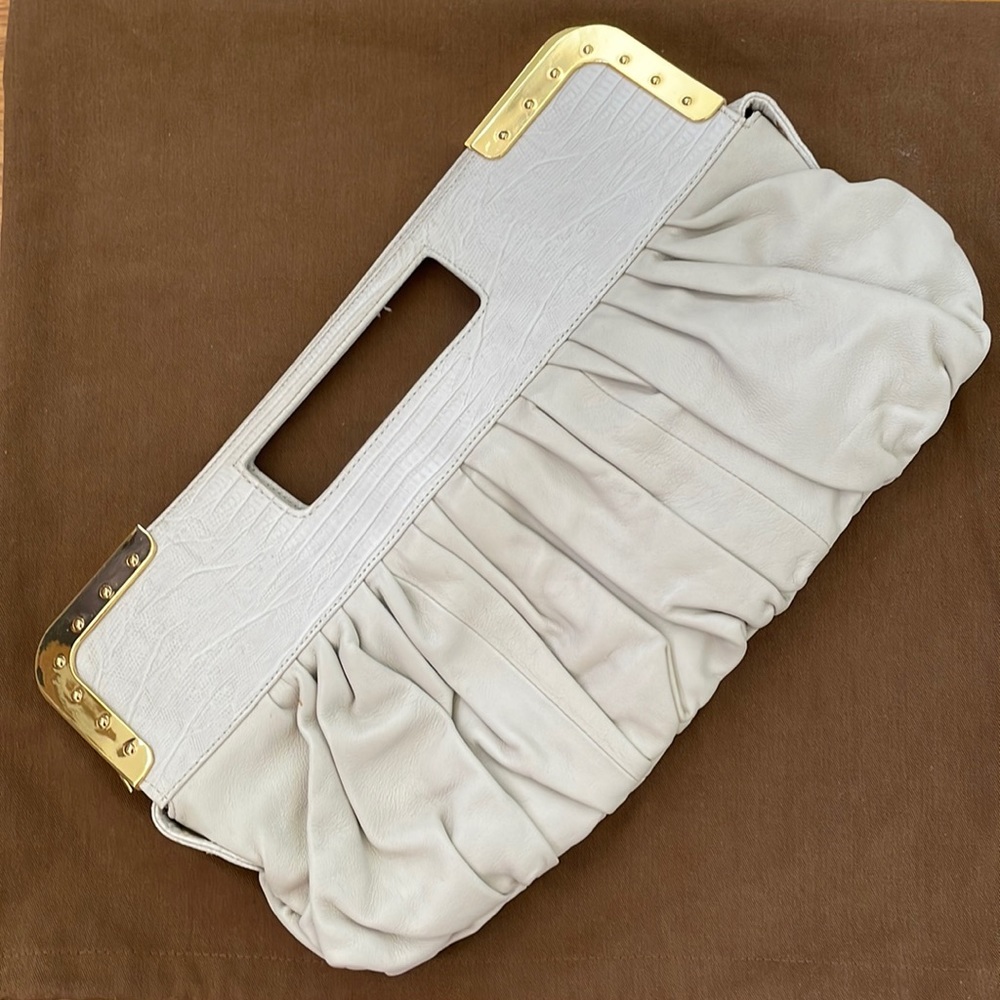 BCBGMaxazria Elegant Clutch Handbag